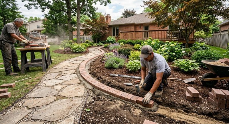 Brick Paving Installation in Worcester, MA